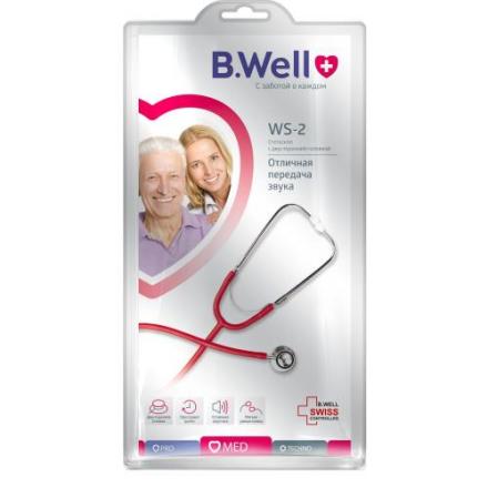 БИ ВЕЛЛ (B.WELL) СТЕТОСКОП WS-2 двухголовочный