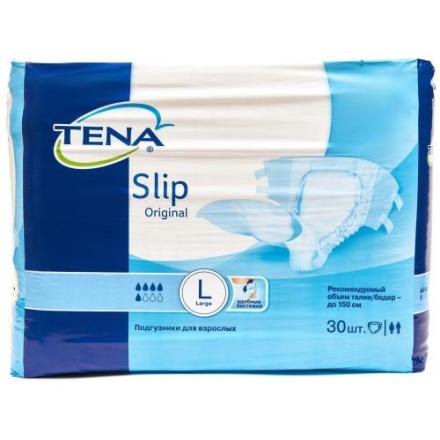 ТЕНА ПОДГУЗНИКИ ДЛЯ ВЗРОСЛЫХ SLIP ORIGINAL L №30