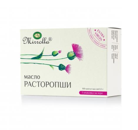 РАСТОРОПША МАСЛО МИРРОЛЛА капс. №100