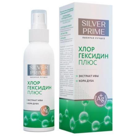 ЛОСЬОН АНТИБАКТЕРИАЛЬНЫЙ ДЛЯ РУК SILVERPRIME ХЛОРГЕКСИДИН+ 100 мл