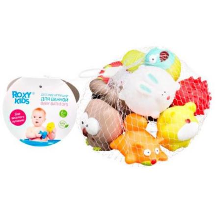 ROXY-KIDS НАБОР ИГРУШЕК ДЛЯ КУПАНИЯ №9 лесные жители