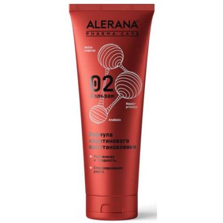 АЛЕРАНА PHARMA CARE ФОРМУЛА КЕРАТИНОВОГО ВОССТАНОВЛЕНИЯ БАЛЬЗАМ ДЛЯ ВОЛОС 260 мл