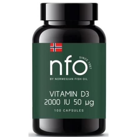 NFO (НФО) ВИТАМИН Д3 капс. 2000 МЕ №100