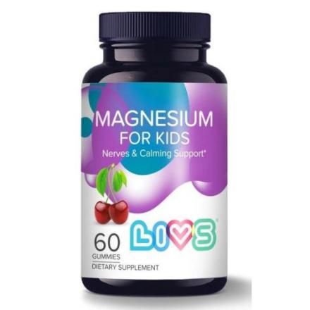 LIVS МАГНИЙ ЦИТРАТ пастилки вишня №60