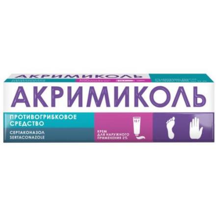 АКРИМИКОЛЬ крем 2% туба 15 гр