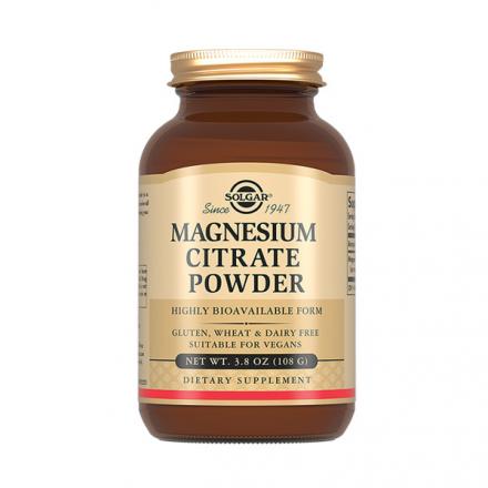 СОЛГАР МАГНИЯ ЦИТРАТ пор д/приг.р-ра внутрь 108 гр