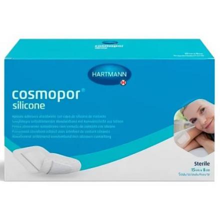 ПОВЯЗКА САМОКЛЕЮЩАЯСЯ СТЕРИЛЬНАЯ ХАРТМАНН COSMOPOR SILICONE 8см х 15см №5