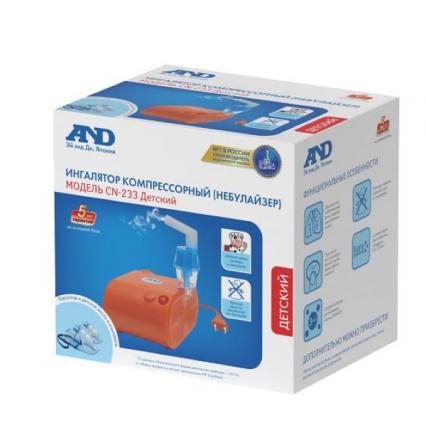 ЭЙ ЭНД ДИ (AND) ИНГАЛЯТОР КОМПРЕССОРНЫЙ ДЕТСКИЙ CN-233