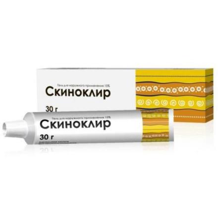 СКИНОКЛИР гель 15% 30 гр
