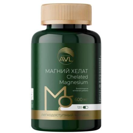 МАГНИЙ ХЕЛАТ АЛТАЙВИТАМИНЫ капс. №120