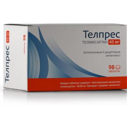 ТЕЛПРЕС табл. 40 мг №98