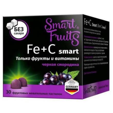 SMART FRUITS FE+C СМАРТ пастилки №30
