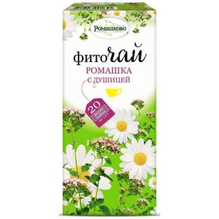 ФИТОЧАЙ РОМАШКА ЦВЕТКИ душица ф/п №20
