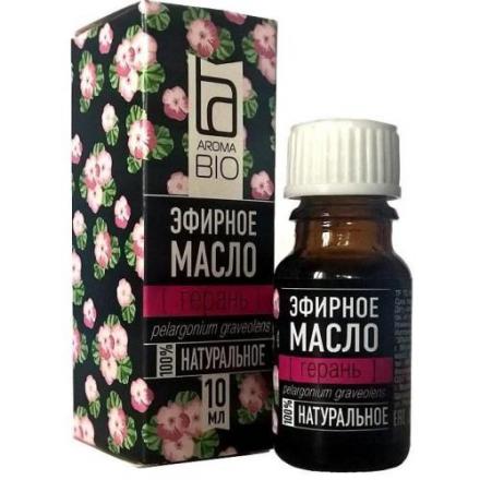 МАСЛО ЭФИРНОЕ ГЕРАНЬ АРОМАБИО 10 мл