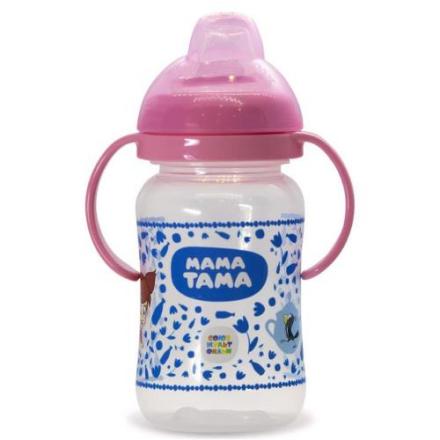 МАМА ТАМА ПОИЛЬНИК-НЕПРОЛИВАЙКА 270 мл розовый