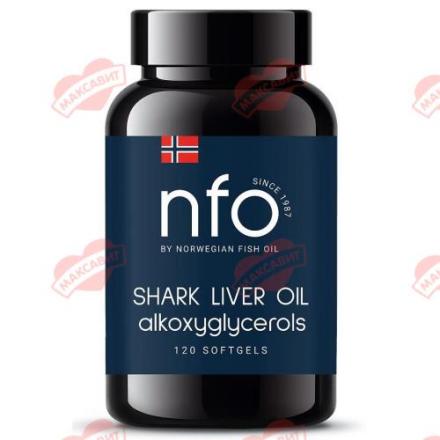 ОМЕГА-3 НОРВЕГИАН ФИШ ОЙЛ капс. печень акулы №120