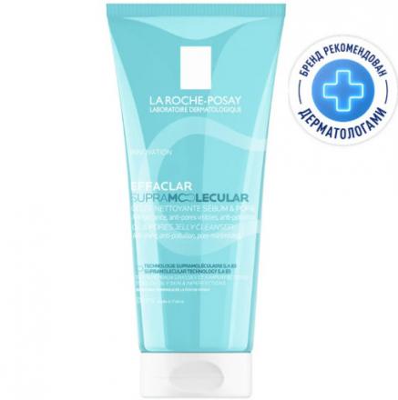 ЛЯ РОШ ПОЗЕ (LA ROCHE-POSAY) ЭФФАКЛАР СУПРАМОЛЕКУЛЯР. ГЕЛЬ ДЛЯ ЛИЦА 200 мл