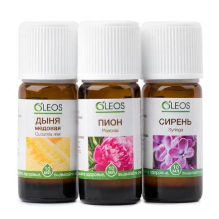 МАСЛО АРОМАТИЧЕСКОЕ НАБОР ОЛЕОС 10 мл дыня/пион/сирень №3