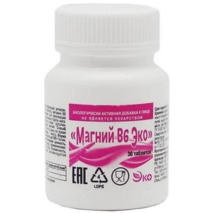 МАГНИЙ В6 ЭКО табл. №30