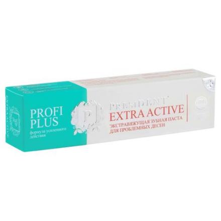 ПРЕЗИДЕНТ ПРОФИ ПЛЮС EXTRA ACTIVE ЗУБНАЯ ПАСТА 30 мл