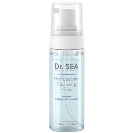 DR. SEA ПЕНА-ГИДРОБУСТЕР ДЛЯ УМЫВАНИЯ 150 мл комплекс neoglow/гиалурон. к-та