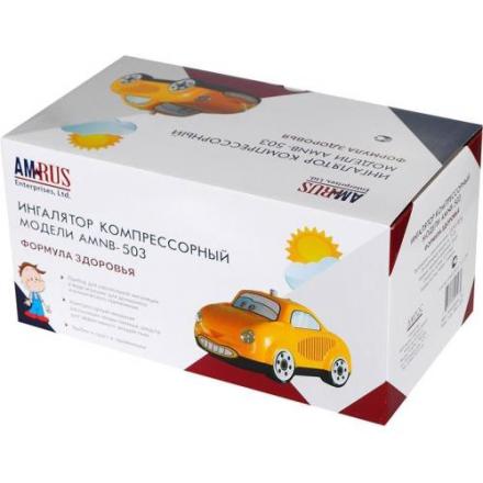 АМРУС ИНГАЛЯТОР КОМПРЕССОРНЫЙ ДЕТСКИЙ AMNB 503 машинка