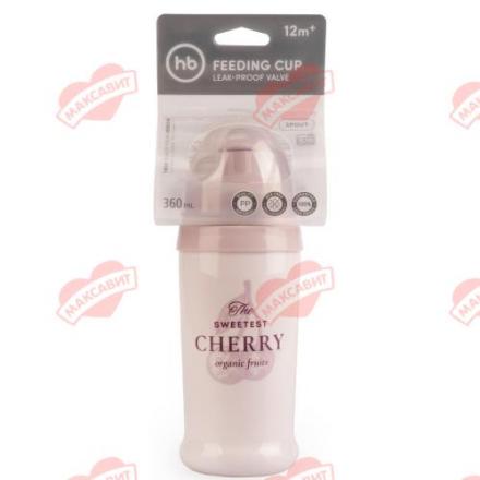 HAPPY BABY ПОИЛЬНИК 360 мл с прищепкой