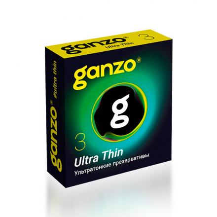 ПРЕЗЕРВАТИВЫ GANZO ультратонкие №3