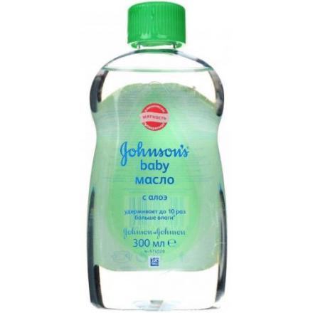 ДЖОНСОНС БЕБИ МАСЛО ДЕТСКОЕ 300 мл алоэ
