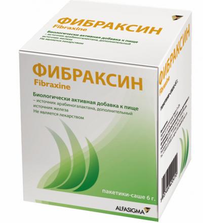 ФИБРАКСИН пор д/приг.р-ра внутрь пак.-саше 6 гр №15