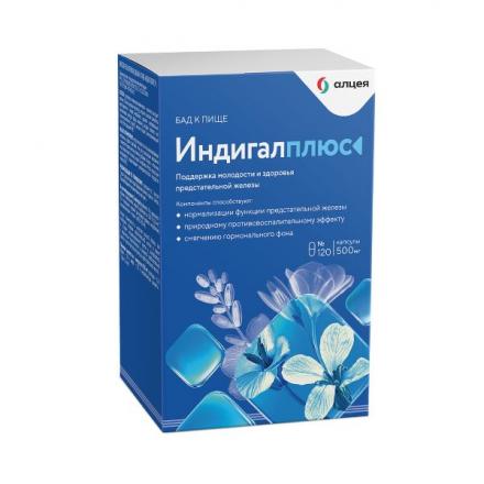 ИНДИГАЛ ПЛЮС капс. 500 мг №120