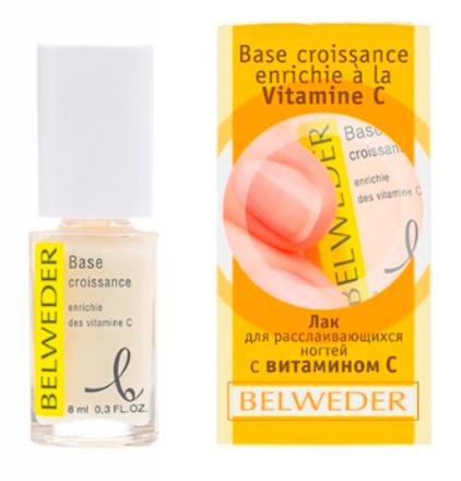 БЕЛЬВЕДЕР ЛАК ДЛЯ НОГТЕЙ 8 мл с вит С