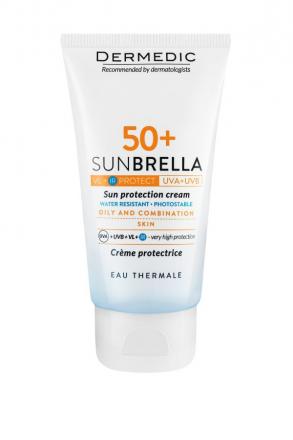ДЕРМЕДИК SUNBRELLA КРЕМ СОЛНЦЕЗАЩИТНЫЙ 50 мл SPF 50+ для жирной и комбин.кожи
