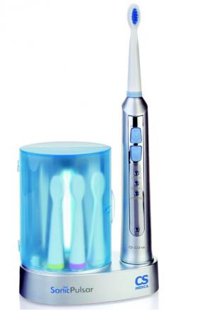СИЭС МЕДИКА (CS MEDICA) ЗУБНАЯ ЩЕТКА ЭЛЕКТРИЧЕСКАЯ CS-233-UV с зарядн. устройством