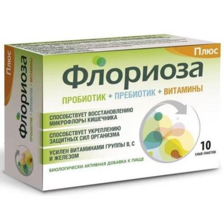 ФЛОРИОЗА ПЛЮС пор. внутр. пак.-саше 2 гр №10
