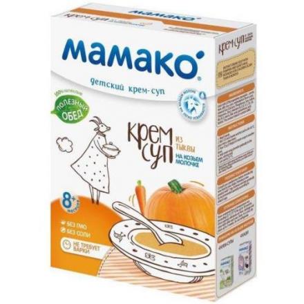МАМАКО КРЕМ-СУП НА КОЗЬЕМ МОЛОКЕ тыква 150 гр