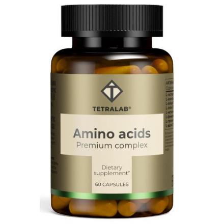 TETRALAB АМИНОКИСЛОТЫ КОМПЛЕКС ПРЕМИУМ капс. №60