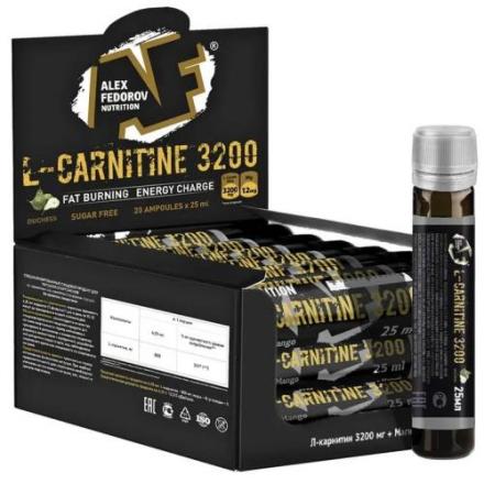 АЛЕКС ФЕДОРОВ НУТРИШН L-КАРНИТИН груша фл. 25 мл №20