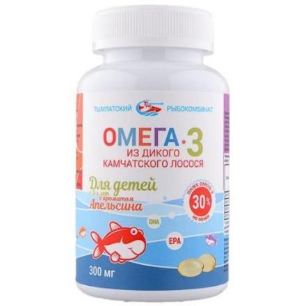 SALMONIСA ОМЕГА-3 ДЛЯ ДЕТЕЙ капс. 300 мг №250