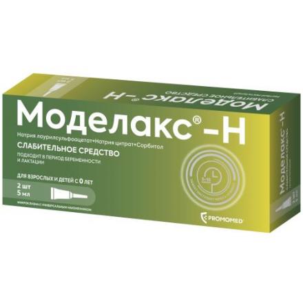 МОДЕЛАКС-Н р-р рект. туба 5 мл №2