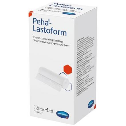 БИНТ ФИКСИРУЮЩИЙ PEHA-LASTOFORM ХАРТМАНН 10см х 4м