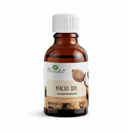 МАСЛО КОСМЕТИЧЕСКОЕ ШИ (КАРИТЭ) МИРРОЛЛА 25 мл