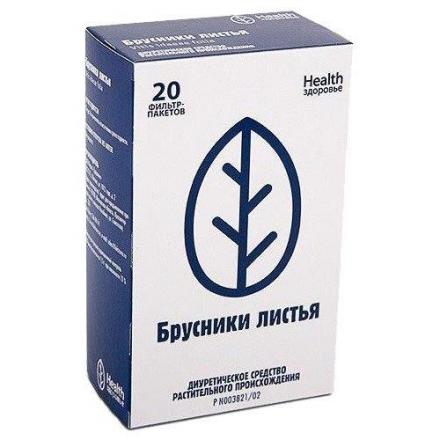 БРУСНИКА ЛИСТЬЯ ф/п №20