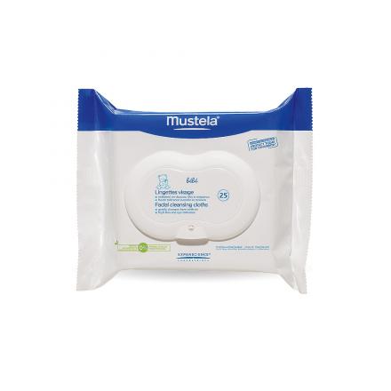МУСТЕЛА БЕБИ САЛФЕТКИ ВЛАЖНЫЕ ДЕТСКИЕ №25 для лица