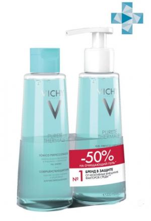 ВИШИ (VICHY) П.Т. НАБОР ДЛЯ ЛИЦА (тоник + гель)