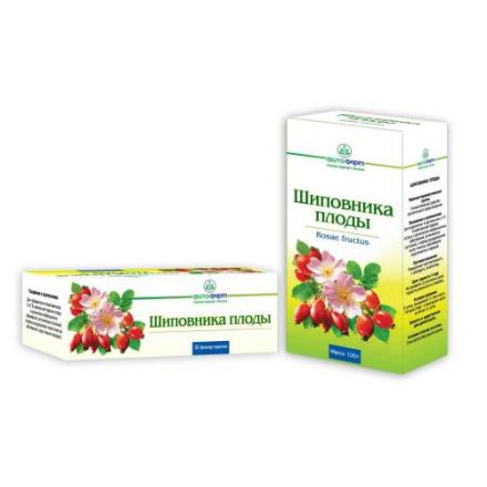 ФИТОЧАЙ ШИПОВНИК ПЛОДЫ 100 гр