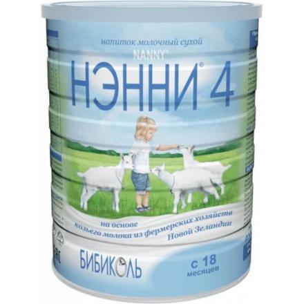 НЭННИ СМЕСЬ МОЛОЧНАЯ НА КОЗЬЕМ МОЛОКЕ-4 400 гр