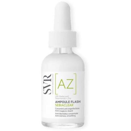 SVR SEBIACLEAR AMPULLE FLASH СЫВОРОТКА-КОНЦЕНТРАТ 30 мл для жирной и чувст. кожи