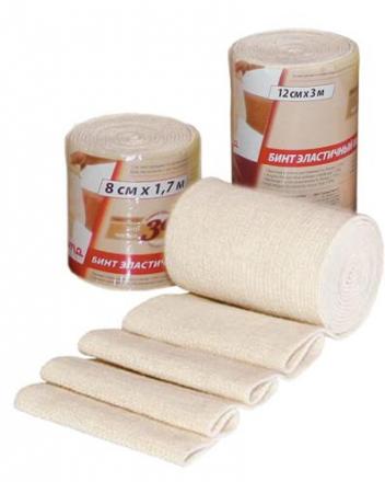 БИНТ ЭЛАСТИЧНЫЙ СР ЛАУМА 8см х 0,6м