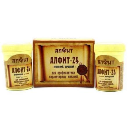 АЛФИТ-24 ФИТОСБОР ПРОТИВОПАРАЗИТАРНЫЙ 120 гр